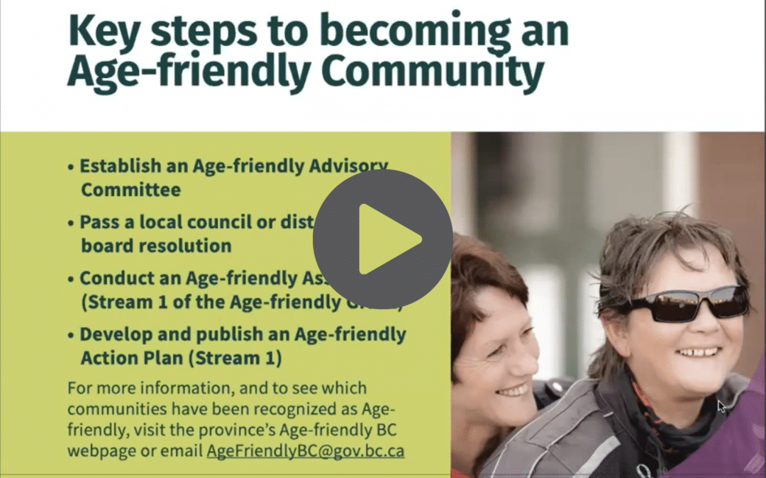 On-Demand Webinar: Creating Age-friendly Communities – Approaches for optimizing your needs assessment & planning process