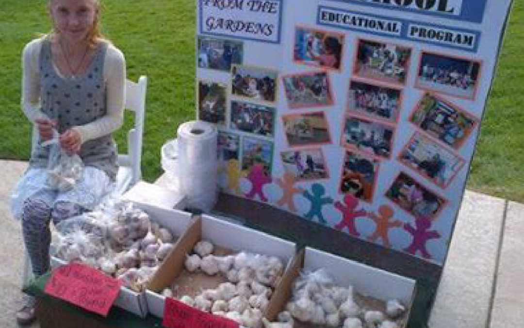 Students in Oliver Learning to Love Local Food