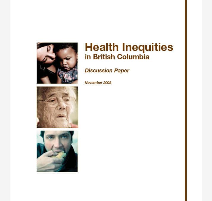 Health Inequities in British Columbia: Discussion Paper