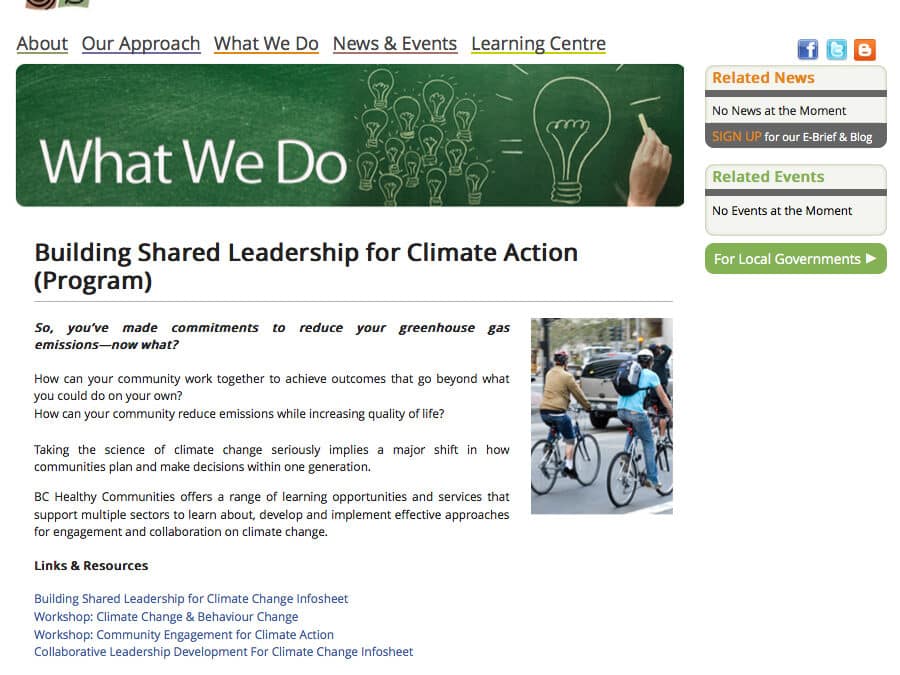 Building Shared Leadership for Climate Action