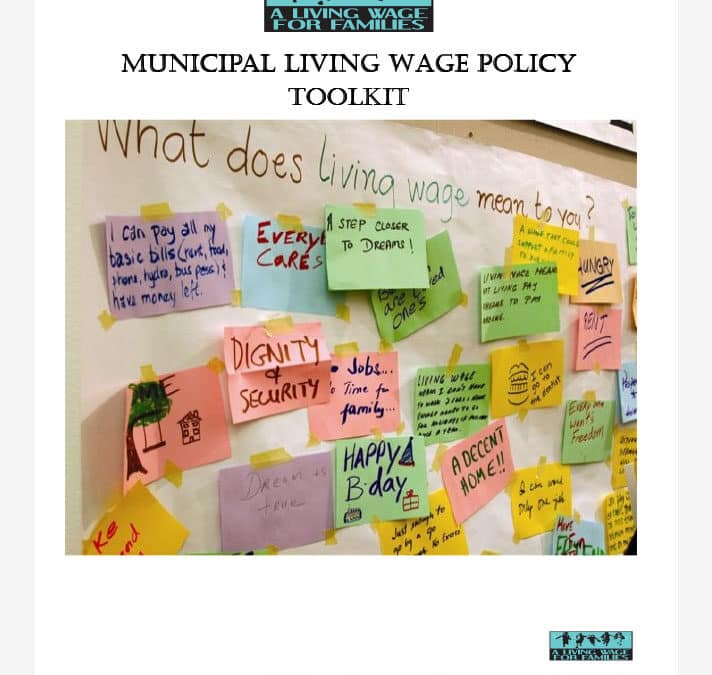 Municipal Living Wage Policy Toolkit